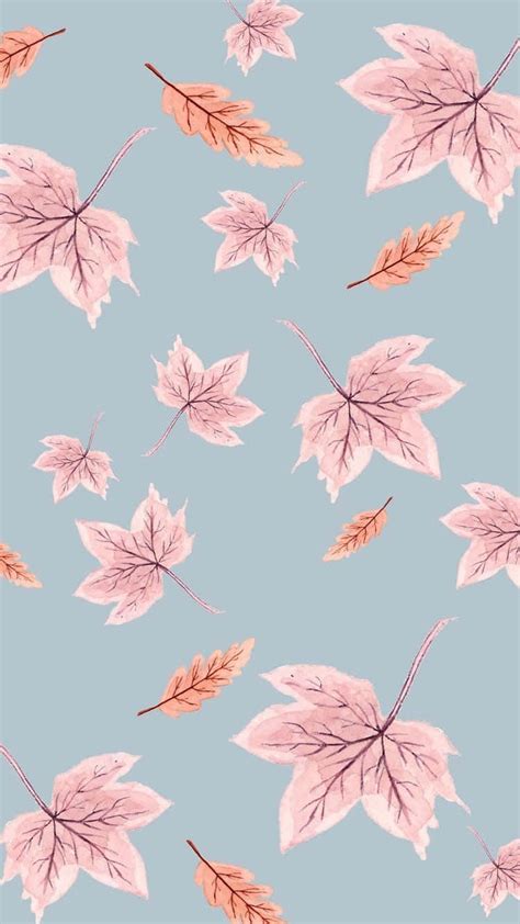 Download Pink Fall Wallpaper Leaves Wallpaper | Wallpapers.com