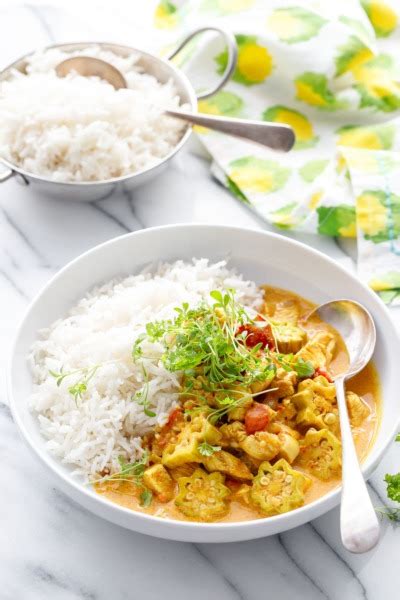 Vadouvan Chicken Curry with Smoked Basmati Rice | Love and Olive Oil