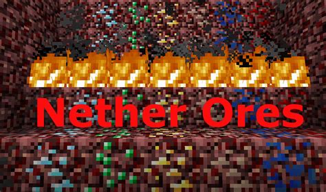 Nether Ores - Mods - Minecraft