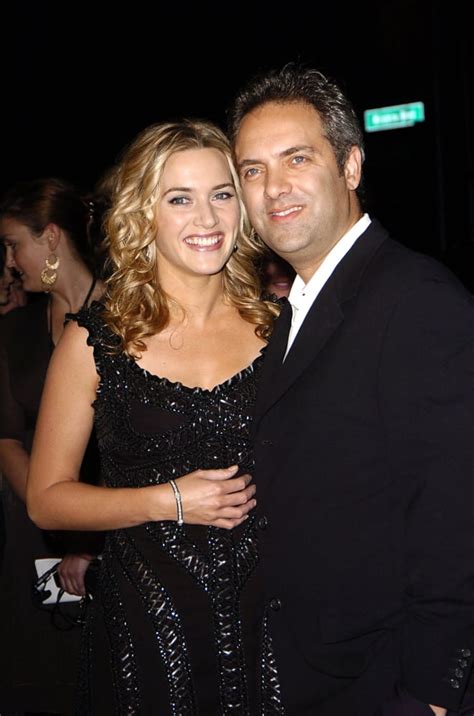 Kate Winslet And Husband Sam Mendes At The Premiere Of Finding ...