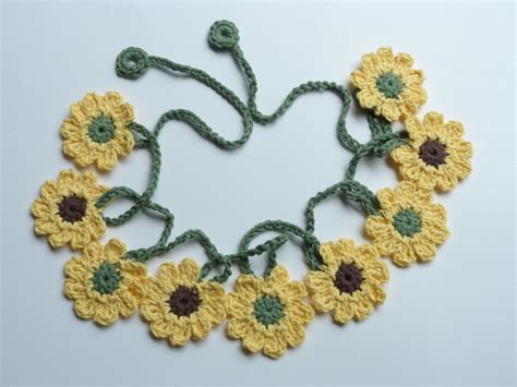 Crochet Spot » Blog Archive » Free Crochet Pattern: Cotton Sunflower ...