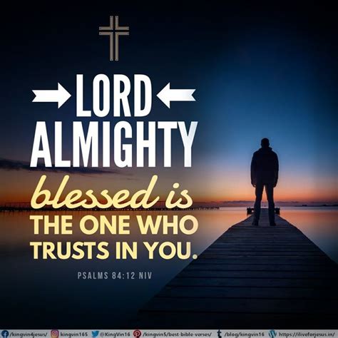 One Who Trusts | Bible words images, Psalms, Best bible verses