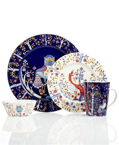 iittala Dinnerware, Taika Blue Collection - Macy's