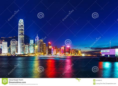 Hong Kong skyline stock photo. Image of china, building - 33183512