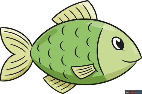 Green Fish Clip Art