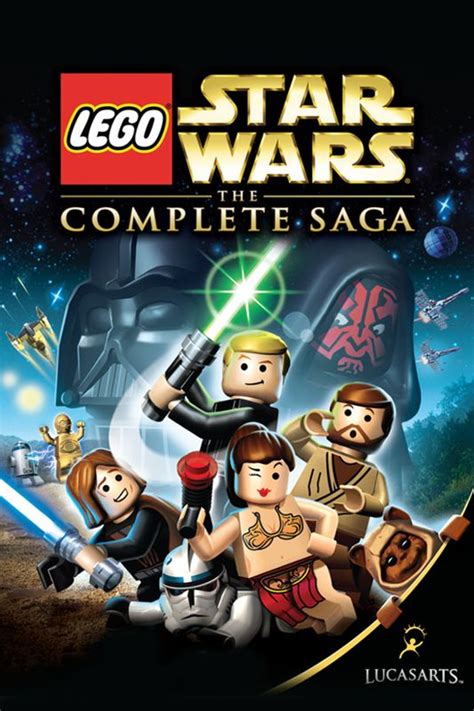 LEGO Star Wars: The Complete Saga (2007) promotional art - MobyGames