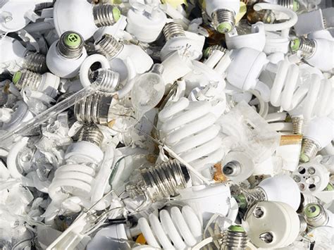 Proper disposal of mercury-contained fluorescent lamps is essential