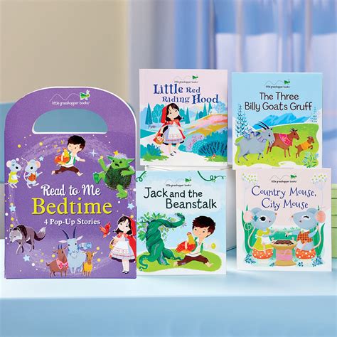 Read To Me Bedtime 4-Book Set with Carrying Case | Collections Etc.