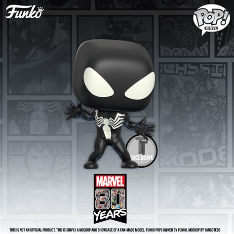 [CUSTOM] Symbiote Spider-Man Funko POP Custom [SELF] : r/funkopop