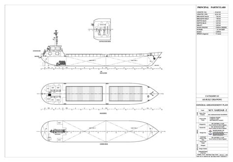 800 DWT General Cargo Vessel (Sardar) - Marine House