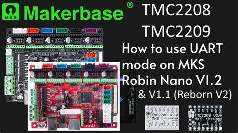 Vref - Irms - UART - TMC2209 TMC2226 TMC2208 TMC2225 + Makerbase MKS Robin Nano V1.2 & V1.1 ...