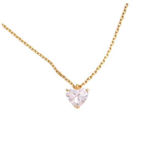 Fred Paris 1.11 Carat GIA Certified Heart-Shaped Diamond Gold Necklace ...