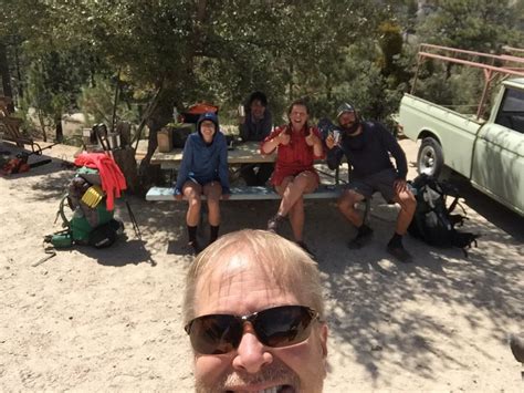 Sulphur Springs Trail Camp - Yellow Feet on the PCT