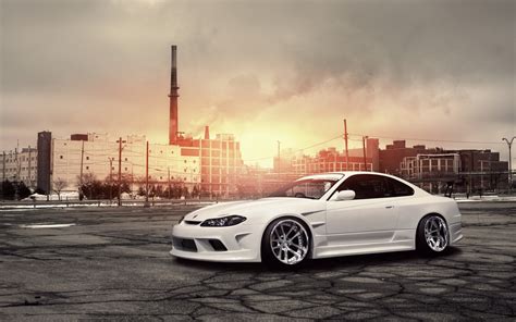 car, Sunset, Nissan Silvia S15, Nissan, Nissan Silvia, Modified, Tuning ...