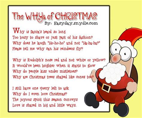 Christmas Poems Silly 2023 Latest Perfect The Best Review of ...