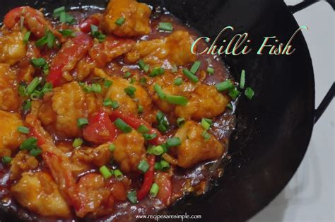 Chilli Fish Recipe - Indo Chinese - Recipes 'R' Simple