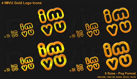 Gold IMVU Logo Icons by TIM-DM on DeviantArt