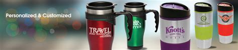 Custom Travel Mugs & Personalized Coffee Tumblers With Logo