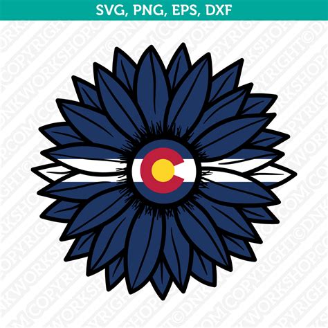 Colorado Flag SVG Cut File Cricut Silhouette Cameo Clipart Png Eps Dxf – DNKWorkshop