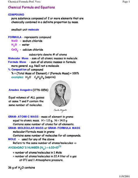 SOLUTION: Chemical formula and equations - Studypool