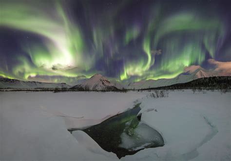 Photos: Rainbow Auroras over Russia