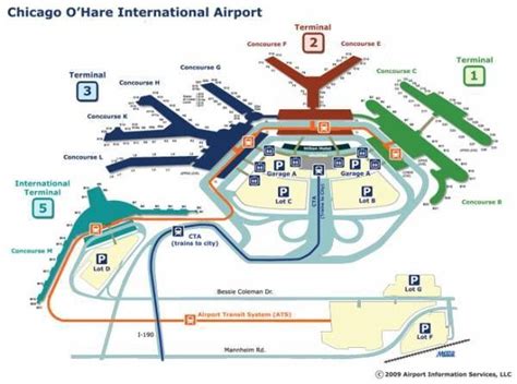 Chicago O Hare Airport Map | Airport map, Chicago o’hare airport, Best hotel deals