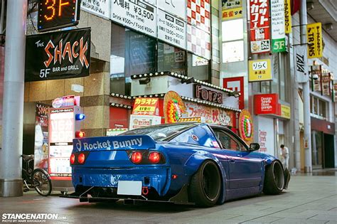 3840x2160px | free download | HD wallpaper: Nissan S13, Rocket Bunny ...