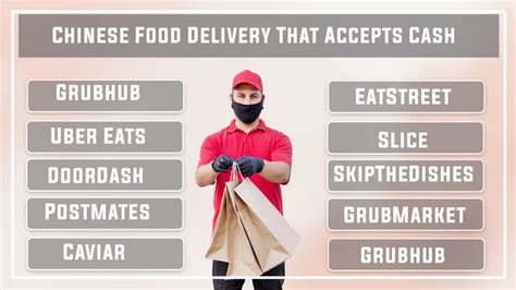 10 Chinese Food Delivery Services That Accept Cash in 2023