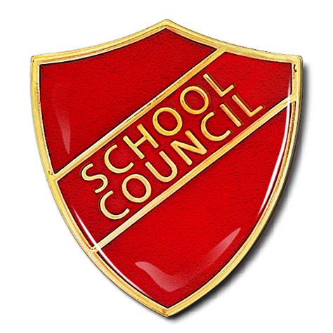 School Council Shield Badge by School Badges UK | School Badges UK