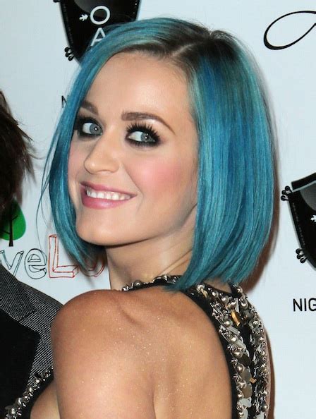 Katy Perry Latest Hair Color | Katy Perry Blue Hair Color | Hairstyles