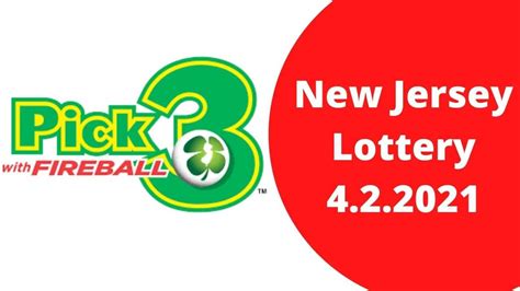 new jersey lottery results pick 4 evening - Cordia Walter