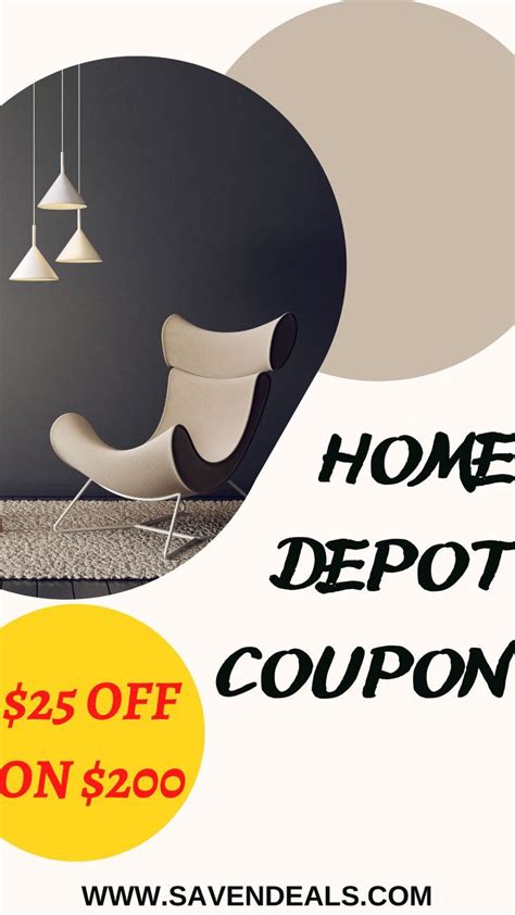 $25 OFF $200 HD HOME DEPOT PRINTABLE INSTORE COUPON | Home depot coupons, Coupons, Home depot