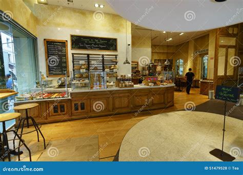 Paris cafe interior editorial stock photo. Image of lunch - 51479528