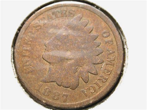 1887 Indian Head penny cent NICE - For Sale, Buy Now Online - Item #664734