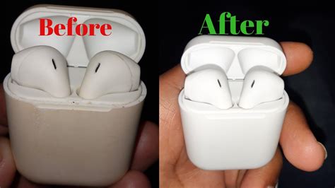 How to clean iphone ipods earphones | How to clean airpods without alcohol at home | DIY airpods ...