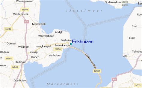 Enkhuizen Tide Station Location Guide