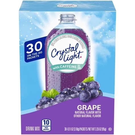 Crystal Light Water Flavor Packets Nutrition | Americanwarmoms.org