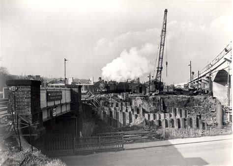 Bletchley Station: Building the flyover 1958-1960 - Living Archive