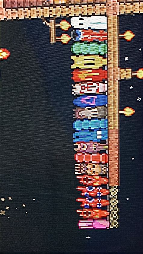 my banner collection : r/Terraria