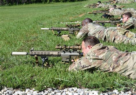 US National Guard Soldiers Train With New Compact Sniper Rifle