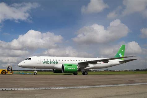 Norway’s Widerøe Receives World’s First Embraer E190-E2 Jet