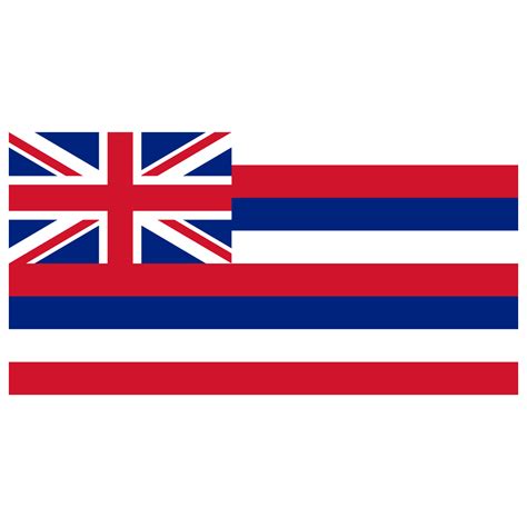 Hawaii Flag Color Codes