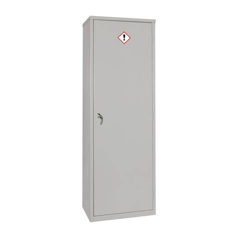 COSHH Cabinet Single Door Grey 20Ltr - urneeds.co.uk