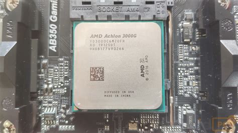 REVIEW: AMD Athlon 3000G with integrated GPU Radeon Vega 3