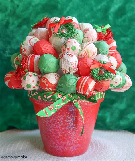 Christmas Lollipop Bouquet (Tutorial) - Eat Move Make