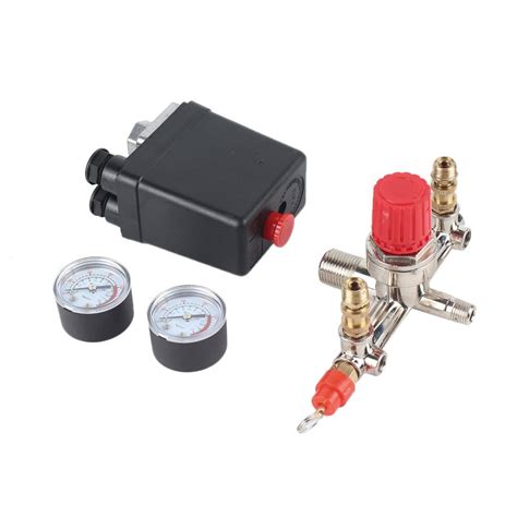 Air Compressor Switch Adjustable Pressure Switch Pressure Regulating ...