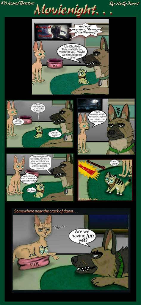 Pixie and Brutus Movienight by Firewalker1971 on DeviantArt | Cute ...