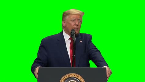 Donald Trump "We do a little trolling" Meme (Green Screen) – CreatorSet