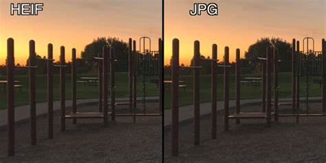 HEIF vs JPEG – Quality and Compression Comparison