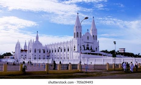 Velankanni Church Stock Photo (Edit Now) 705639493